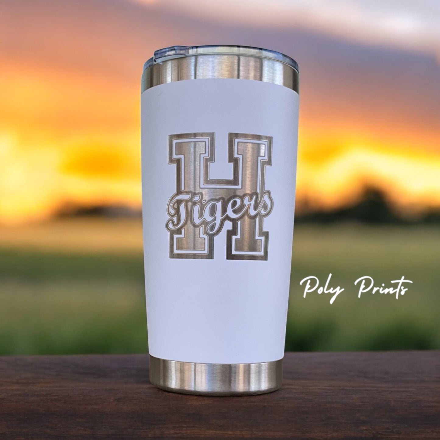 20oz White Tumbler