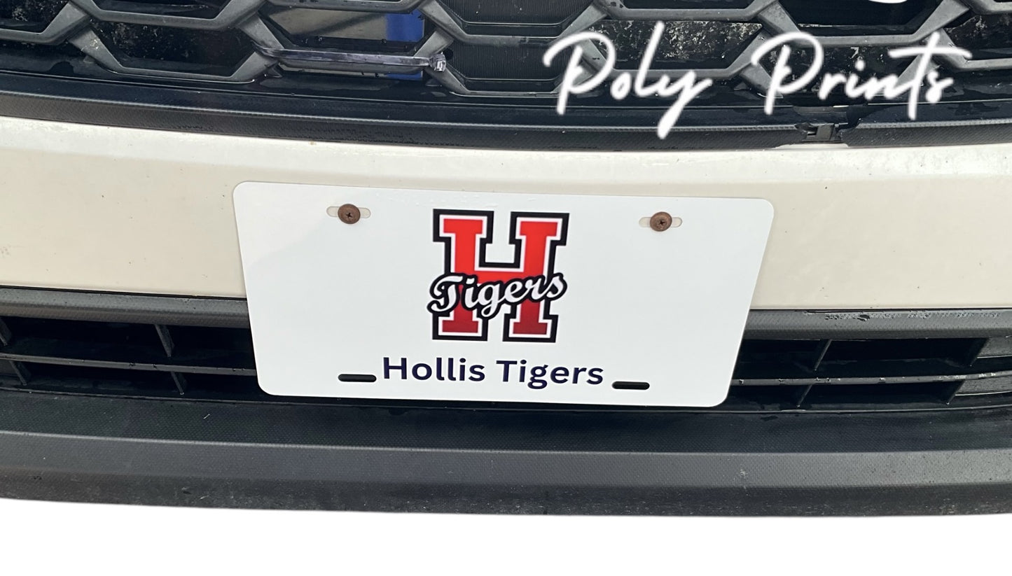 Aluminum Front License Plate