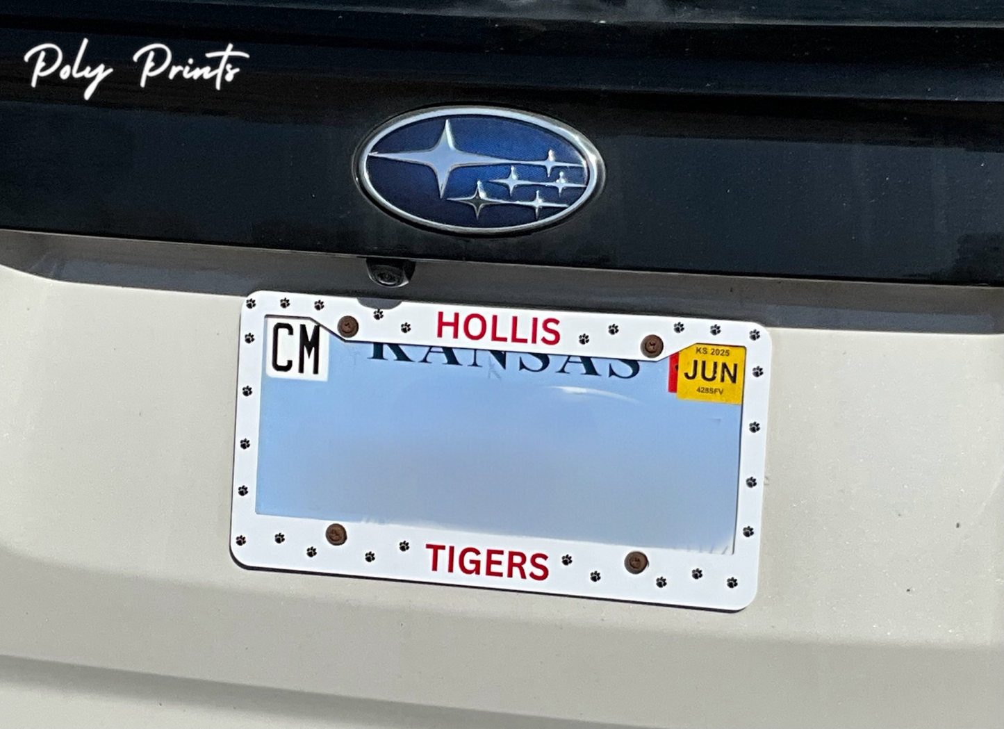 Aluminum License Plate Frame